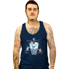 Load image into Gallery viewer, Daily_Deal_Shirts Tank Top, Unisex / Small / Navy Bubble Stitch
