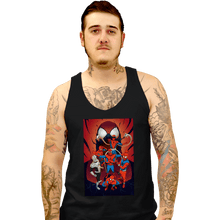 Load image into Gallery viewer, Daily_Deal_Shirts Tank Top, Unisex / Small / Black Spider Wars