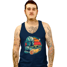 Load image into Gallery viewer, Daily_Deal_Shirts Tank Top, Unisex / Small / Navy Beskar Dad