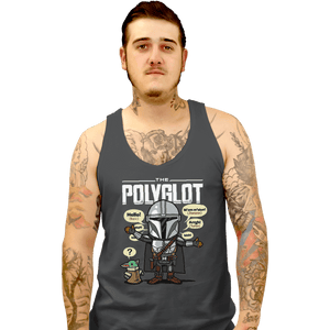 Shirts Tank Top, Unisex / Small / Charcoal The Polyglot