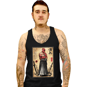 Daily_Deal_Shirts Tank Top, Unisex / Small / Black Red Ronin