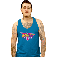 Load image into Gallery viewer, Shirts Tank Top, Unisex / Small / Sapphire Party On Dudes