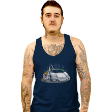 Load image into Gallery viewer, Shirts Tank Top, Unisex / Small / Navy Troy Wolf
