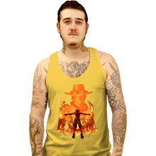 Load image into Gallery viewer, Daily_Deal_Shirts Tank Top, Unisex / Small / Gold Ace Shadow
