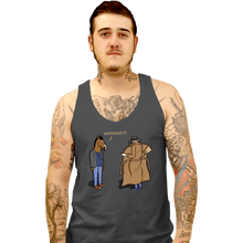 Load image into Gallery viewer, Shirts Tank Top, Unisex / Small / Charcoal Trench Coat