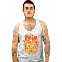Load image into Gallery viewer, Last_Chance_Shirts Tank Top, Unisex / Small / White Bread Is Pain