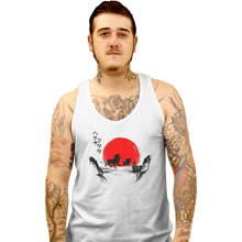 Load image into Gallery viewer, Shirts Tank Top, Unisex / Small / White Hakuna Matata Sunset