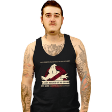 Load image into Gallery viewer, Shirts Tank Top, Unisex / Small / Black I Ain't Afraid Of No Ghost