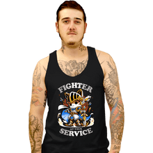 Load image into Gallery viewer, Daily_Deal_Shirts Tank Top, Unisex / Small / Black Fighter's Call