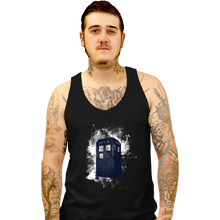 Load image into Gallery viewer, Secret_Shirts Tank Top, Unisex / Small / Black Star Tardis