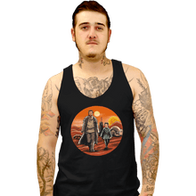 Load image into Gallery viewer, Secret_Shirts Tank Top, Unisex / Small / Black Knight And Princess