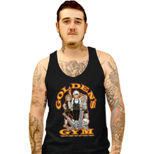 Load image into Gallery viewer, Shirts Tank Top, Unisex / Small / Black Golden&#39;s Gym
