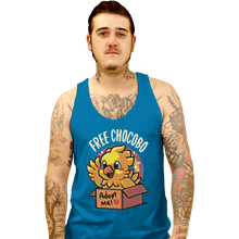 Load image into Gallery viewer, Shirts Tank Top, Unisex / Small / Sapphire Adopt A Chocobo