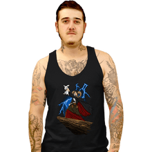 Load image into Gallery viewer, Daily_Deal_Shirts Tank Top, Unisex / Small / Black The Rabbit King