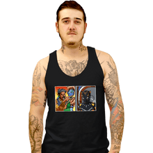 Load image into Gallery viewer, Daily_Deal_Shirts Tank Top, Unisex / Small / Black Fish Man Yelling