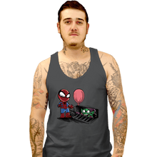 Load image into Gallery viewer, Daily_Deal_Shirts Tank Top, Unisex / Small / Charcoal Spider IT
