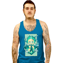 Load image into Gallery viewer, Shirts Tank Top, Unisex / Small / Sapphire Water Breathing