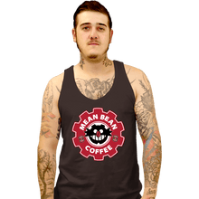 Load image into Gallery viewer, Secret_Shirts Tank Top, Unisex / Small / Black Mean Bean Coffee