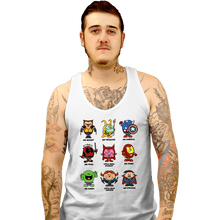 Load image into Gallery viewer, Secret_Shirts Tank Top, Unisex / Small / White Marvels
