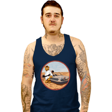 Load image into Gallery viewer, Daily_Deal_Shirts Tank Top, Unisex / Small / Navy Luke Skywockawocka