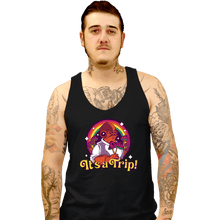 Load image into Gallery viewer, Daily_Deal_Shirts Tank Top, Unisex / Small / Black It's A Trip!