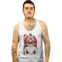 Load image into Gallery viewer, Shirts Tank Top, Unisex / Small / White Yuffie Moogle Cape