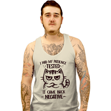 Load image into Gallery viewer, Secret_Shirts Tank Top, Unisex / Small / White I had my patience tested