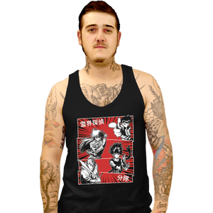 Daily_Deal_Shirts Tank Top, Unisex / Small / Black Spirit World Detectives