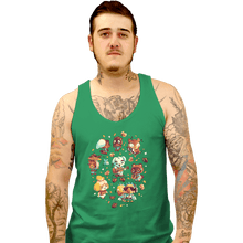 Load image into Gallery viewer, Secret_Shirts Tank Top, Unisex / Small / Sports Grey Here On Tarantula Island