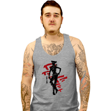 Load image into Gallery viewer, Shirts Tank Top, Unisex / Small / Sports Grey Crimson Jolyne Cujoh