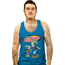 Load image into Gallery viewer, Daily_Deal_Shirts Tank Top, Unisex / Small / Sapphire Stay Safe!