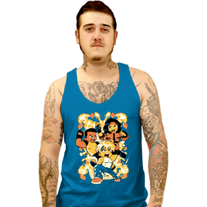 Shirts Tank Top, Unisex / Small / Sapphire Heroes Of Rage