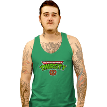 Load image into Gallery viewer, Shirts Tank Top, Unisex / Small / Irish Green These Pretzels Are Making Me Thirsty