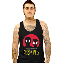 Load image into Gallery viewer, Secret_Shirts Tank Top, Unisex / Small / Black Adventures Of Peter and Miles