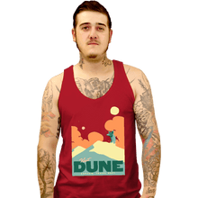Load image into Gallery viewer, Shirts Tank Top, Unisex / Small / Red Visit Dune
