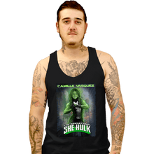 Load image into Gallery viewer, Daily_Deal_Shirts Tank Top, Unisex / Small / Black Camille Hulk