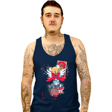 Load image into Gallery viewer, Secret_Shirts Tank Top, Unisex / Small / Navy Sakura Spring...