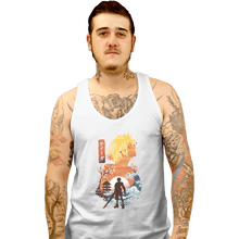 Load image into Gallery viewer, Shirts Tank Top, Unisex / Small / White Ukiyo Tidus