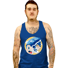 Load image into Gallery viewer, Shirts Tank Top, Unisex / Small / Royal Blue The Blue Bomber Head