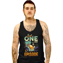 Load image into Gallery viewer, Daily_Deal_Shirts Tank Top, Unisex / Small / Black Chonky TV Addict