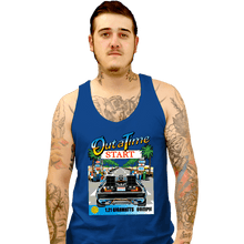 Load image into Gallery viewer, Daily_Deal_Shirts Tank Top, Unisex / Small / Royal Blue Out Run And Time