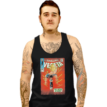 Load image into Gallery viewer, Shirts Tank Top, Unisex / Small / Black The Amazing Vegeta