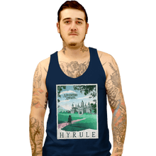 Load image into Gallery viewer, Shirts Tank Top, Unisex / Small / Navy Visit Hyrule