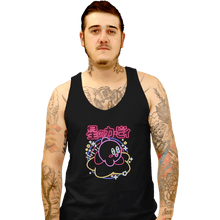 Load image into Gallery viewer, Daily_Deal_Shirts Tank Top, Unisex / Small / Black Neon Kirby