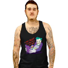 Load image into Gallery viewer, Daily_Deal_Shirts Tank Top, Unisex / Small / Black Can't Sleep Clown Will Eat Me