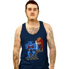 Load image into Gallery viewer, Shirts Tank Top, Unisex / Small / Navy Torn Between Beasts