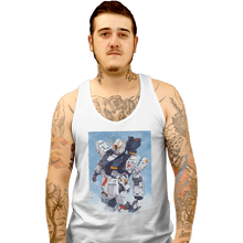 Load image into Gallery viewer, Shirts Tank Top, Unisex / Small / White Nu Watercolor