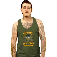 Load image into Gallery viewer, Shirts Tank Top, Unisex / Small / Military Green Colonial Marine s