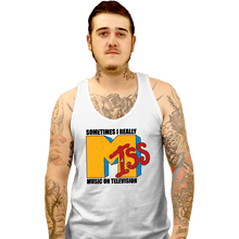 Load image into Gallery viewer, Secret_Shirts Tank Top, Unisex / Small / White I Miss Music