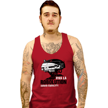Load image into Gallery viewer, Shirts Tank Top, Unisex / Small / Red Viva La Robolution